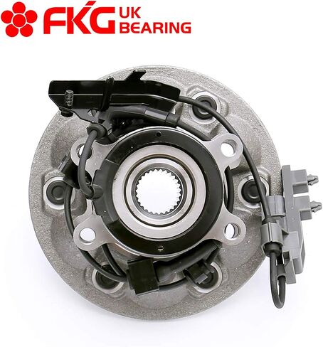 FKG 515110 (4WD Only) Front Left Side Wheel Bearing Hub Assembly fit for 2004-2008 Chevy Colorado, 2004-2008 GMC Canyon, 2007-2008 Isuzu I370, 2006 Isuzu I350, 6 Lugs W/ABS in Saudi Arabia