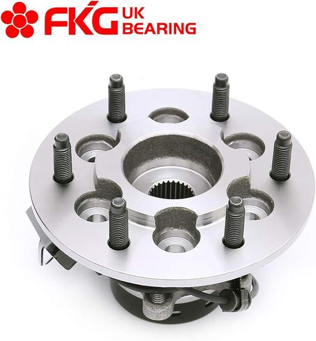 FKG 515110 (4WD Only) Front Left Side Wheel Bearing Hub Assembly fit for 2004-2008 Chevy Colorado, 2004-2008 GMC Canyon, 2007-2008 Isuzu I370, 2006 Isuzu I350, 6 Lugs W/ABS in Saudi Arabia