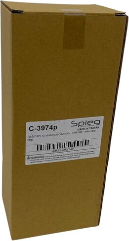 غطاء مرآة جانبية للركاب من Spieg لسيارة Ford Focus 2012-2018، طلاء Escape SE 2013-2016 لمطابقة غطاء الإسكان الأيمن CP9Z-17D742-BA in Kuwait