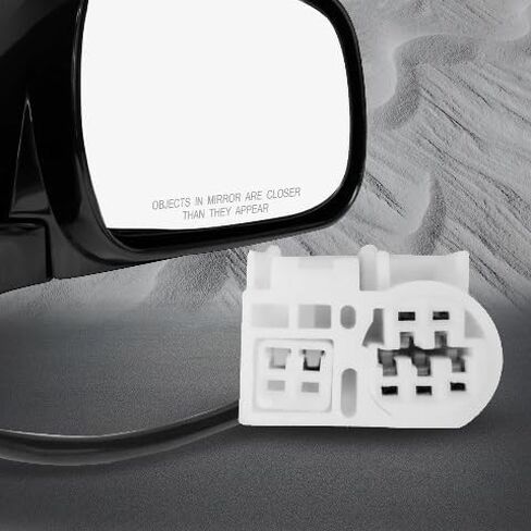PM Auto Right Passenger Side Mirror, Power Heated Paintable Manual Folding Replacement For 2004-2006 Lexus RX330 in Saudi Arabia