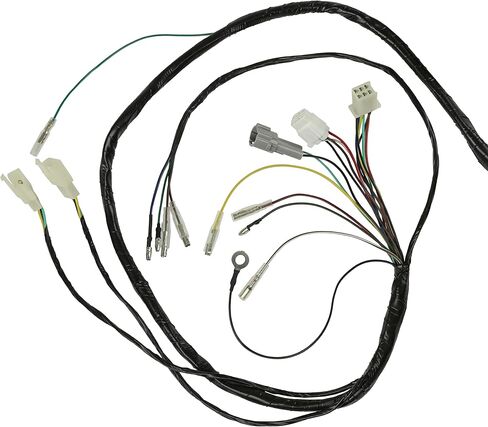 Caltric Wire Harness Compatible with Yamaha Warrior 350 YFM350X 1997 1998 1999 2000 2001 with Ignition Coil and Relay in Saudi Arabia