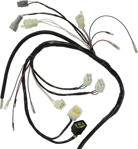 Caltric Wire Harness Compatible with Yamaha Warrior 350 YFM350X 1997 1998 1999 2000 2001 with Ignition Coil and Relay in Saudi Arabia