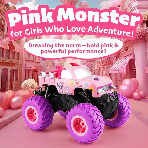 Threeking 1:16 Amphibious Monster Truck All Terrain Remote Control Car Toys in Saudi Arabia