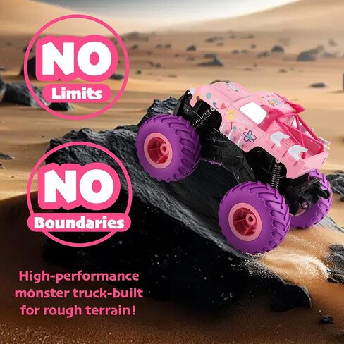 Threeking 1:16 Amphibious Monster Truck All Terrain Remote Control Car Toys in Saudi Arabia