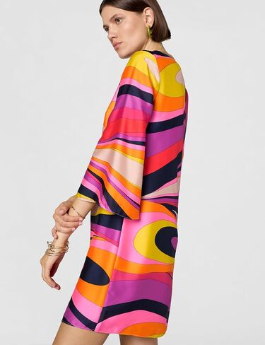 Trina Turk Women's Printed Shift Dress with Hardware in Saudi Arabia