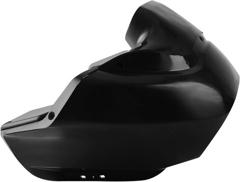 مجموعة XMT-MOTO الأمامية العلوية والخارجية الداخلية مناسبة لدراجة Harley Davidson Touring Road Glide FLTR 1993-2013 باللون الأسود اللامع in Kuwait