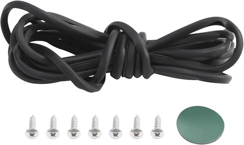 مجموعة XMT-MOTO الأمامية العلوية والخارجية الداخلية مناسبة لدراجة Harley Davidson Touring Road Glide FLTR 1993-2013 باللون الأسود اللامع in Kuwait