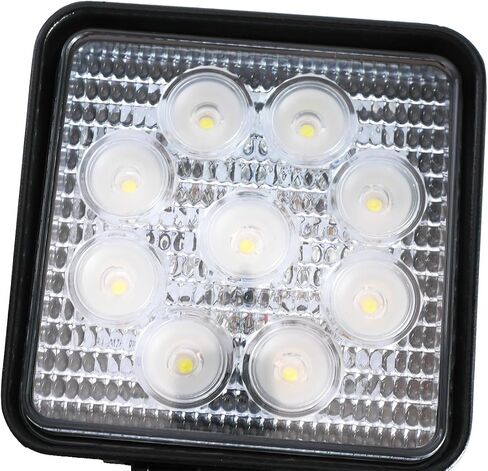LED ضوء العمل أضواء LED مقاوم للماء الطرق الوعرة الفيضانات شعاع مصباح مربع الكاشف شاحنة قارب بار 27 واط 12 فولت - DEREKRIC in Saudi Arabia