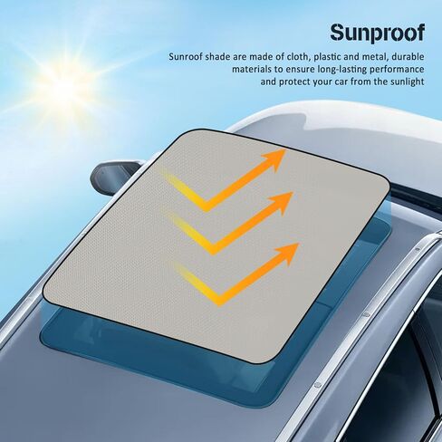 ECCPP Sunroof Sunshade Shade Curtain Cover Replacement for 2016-2018 Fit for BMW X1 2.0L 54107391796 Black in Saudi Arabia