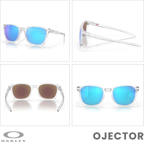 Oakley Ojector OO9018 Rectangle Sunglasses for Men + BUNDLE Accessory Leash + Designer iWear Kit in Saudi Arabia