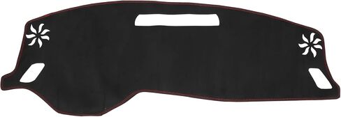 Dash Cover Compatible for Mitsubishi Outlander 2023, Non-Slip Suede Black Center Console Dashboard Cover Pad Carpet in Saudi Arabia
