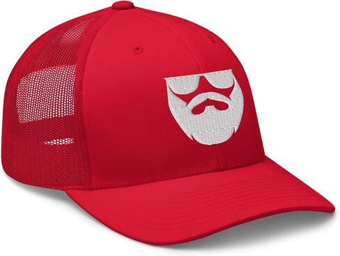 NX El Señor de La Barba Embroidered Trucker Hat Curved Bill Mid Crown Snapback Belico Barbas Cap in Saudi Arabia