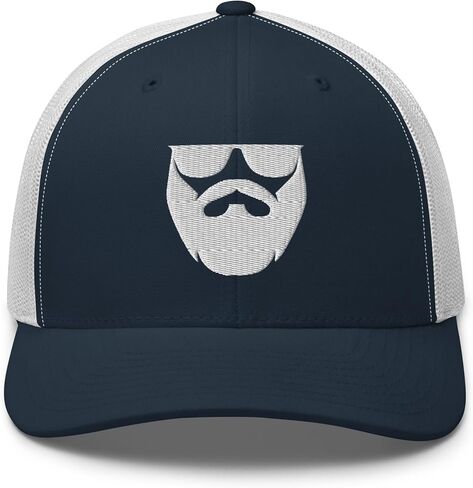 NX El Señor de La Barba Embroidered Trucker Hat Curved Bill Mid Crown Snapback Belico Barbas Cap in Saudi Arabia