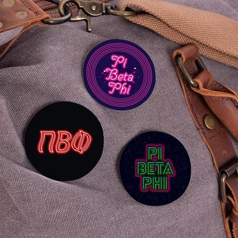 Desert Cactus Pi Beta Phi Buttons Pin Sorority 3 Pieces of Variety Back Badge 2.25-inch in Saudi Arabia