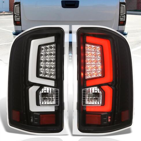 AJP الموزعين LED DRL بار الخلفية الفرامل الذيل أضواء وقف مصابيح الإسكان الجمعية اليسار اليمين متوافق/استبدال لسيلفرادو 1500 2500 3500 2007 2008 2009 2010 2011 2012 2013 07 08 09 10 11 12 13 in Kuwait