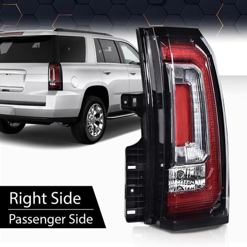 PIT66 LED Tail Lights Rear Light Lamp Assembly Compatible with GMC Yukon,Yukon XL 2019 2020/Compatible with GMC Yukon,Yukon XL 2015 2016 2017 2018 (submodel: Denali, SLE, SLT) Passenger Side in Saudi Arabia