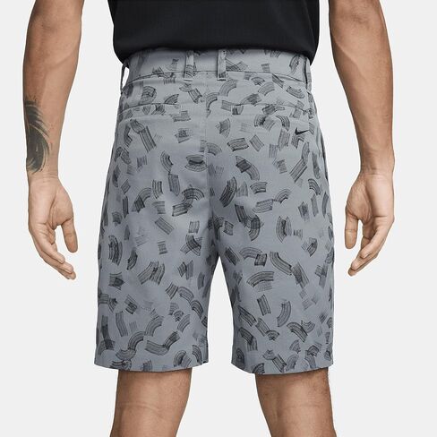 شورت جولف تشينو مقاس 8 بوصات من Nike TOU للرجال (رمادي داكن/أسود، FD5725-070) مقاس 36 in Saudi Arabia