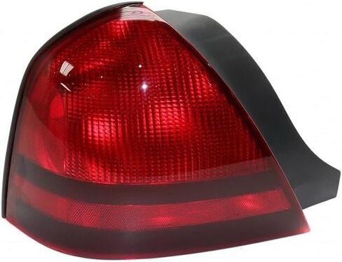 Left Driver Side Tail Light Assembly - Compatible with 2003-2011 Mercury Grand Marquis in Saudi Arabia