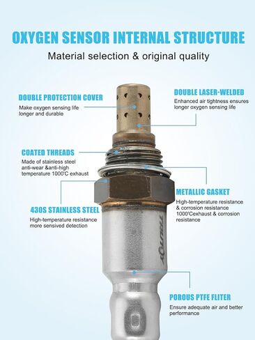 2PCS 234-9131 234-4574 Upstream&Downstream O2 Oxygen Sensor (2.4L L4) for Honda Accord 2013-2017, for Acura ILX 2016-2020, TLX 2015-2020 in Saudi Arabia