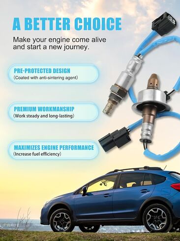 2PCS 234-9131 234-4574 Upstream&Downstream O2 Oxygen Sensor (2.4L L4) for Honda Accord 2013-2017, for Acura ILX 2016-2020, TLX 2015-2020 in Saudi Arabia
