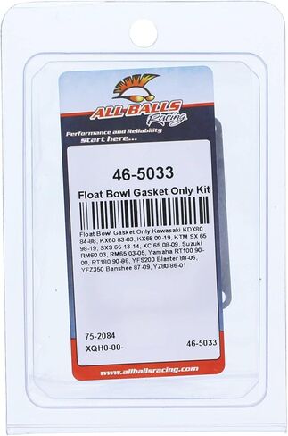 مجموعة حشية الوعاء العائمة لجميع الكرات فقط 46-5033 متوافقة مع/بديلة لـ KAWASAKI KDX80 1984-1988، KX60 1983-2003، KX65 2000-2019، KTM SX 65 1998-2019، SXS 65 2013-2014 in Saudi Arabia