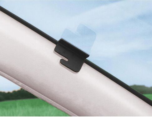 Dash Designs, Inc.Retractable 25 Inches Windshield Sunshade for Ford E-350 Super Duty|2000-2023 (Silver) in Saudi Arabia