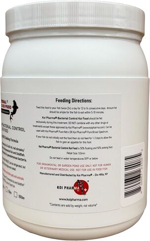 Bacterial Control Koi Food Bacterial Disease Neutralizer in Kuwait