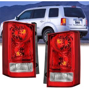 مصابيح خلفية متوافقة مع Honda Pilot 2009 2010 2011 2012 2013 2014 2015 المصابيح الخلفية الجانبية للسائق والراكب (OE Red) in Kuwait