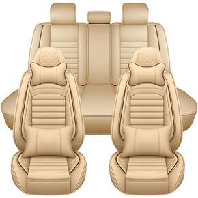 Full Set Car Seat Cover for Chevy Equinox EV 2025,Waterproof Wear Resistant Imitation Leather Car Seat Covers,Airbag Compatible,Luxury Black in Saudi Arabia