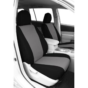 CalTrend Front Buckets Seats, DuraPlus Seat Covers for 2000-2004 Toyota MR2 Spyder Light Grey Light Grey Insert with Black Trim in Saudi Arabia