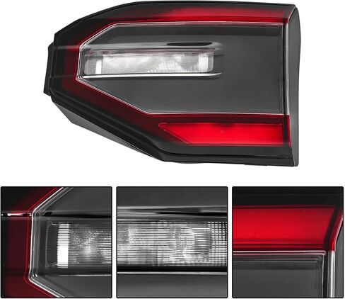 استبدال مصباح الذيل الداخلي من Labwork لسيارة Honda Pilot LX Sport EX-L TrailSport 2023 2024 2025 هالوجين أحمر عدسة الركاب الجانب ضوء الفرامل الخارجي in Saudi Arabia