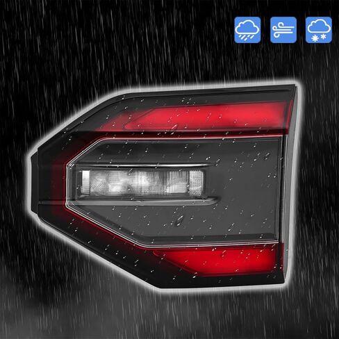 استبدال مصباح الذيل الداخلي من Labwork لسيارة Honda Pilot LX Sport EX-L TrailSport 2023 2024 2025 هالوجين أحمر عدسة الركاب الجانب ضوء الفرامل الخارجي in Saudi Arabia