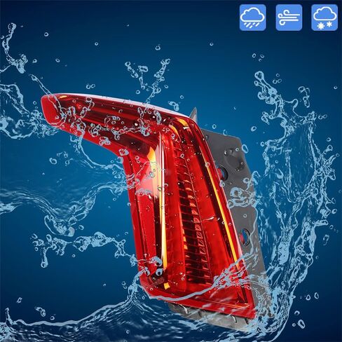 WFLNHB Left Side Tail Light Assembly Replacement for XT5 2017-2021 Driver Side Rear Brake Lamp in Kuwait