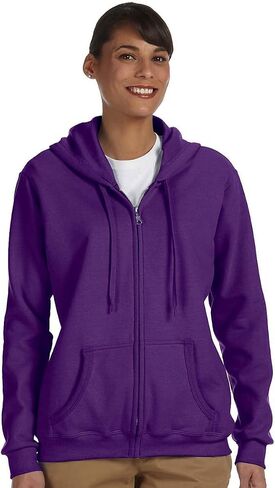 Gildan Womens Full Zip,Hoodie in Saudi Arabia
