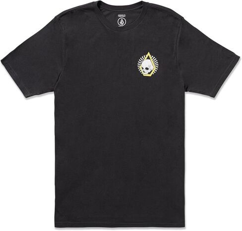 تي شيرت رجالي بأكمام قصيرة منقط منقط من Volcom - تي شيرت برقبة دائرية من مزيج القطن الناعم، خفيف الوزن وجيد التهوية in Saudi Arabia