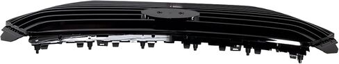 Garage-Pro Grille Assembly Compatible with Hyundai Ioniq 2017-2019 For Models Without Intelligent Cruise Control Painted Black Shell with Textured Black Insert Center CAPA HY1200222C in Saudi Arabia
