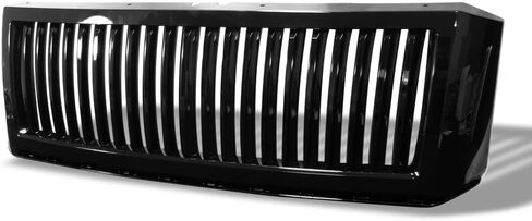 7422438448491 Compatible With 2007-2014 Ford Expedition Glossy Black Vertical Front Bumper Grill Grille in Saudi Arabia