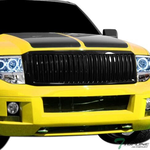 7422438448491 Compatible With 2007-2014 Ford Expedition Glossy Black Vertical Front Bumper Grill Grille in Saudi Arabia