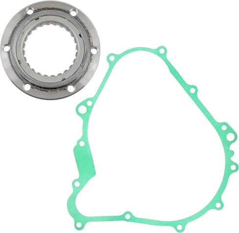 Caltric Starter Clutch & Cover Gasket Compatible with Yamaha Kodiak 400 YFM400 4WD Hunter 2001-2006 / Kodiak 450 YFM450 4WD 2003-2006 / Kodiak 450 YFM450F 4WD Hunter 2005-2006 in Saudi Arabia