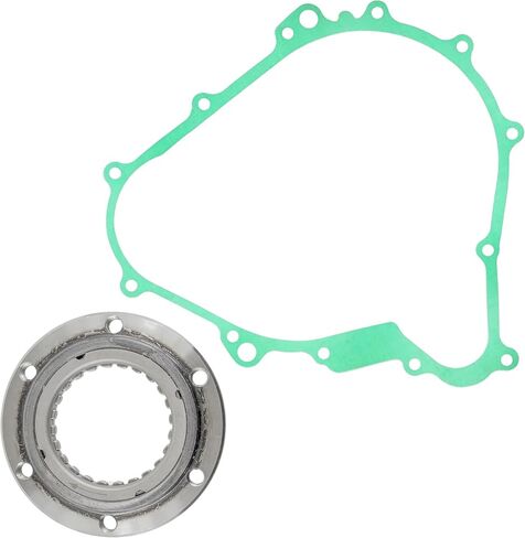 Caltric Starter Clutch & Cover Gasket Compatible with Yamaha Kodiak 400 YFM400 4WD Hunter 2001-2006 / Kodiak 450 YFM450 4WD 2003-2006 / Kodiak 450 YFM450F 4WD Hunter 2005-2006 in Saudi Arabia