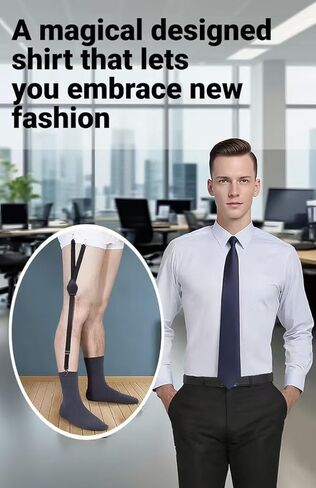 أربطة تثبيت القميص، وأبازيم من الفولاذ المقاوم للصدأ، مناسبة لضباط الشرطة والأفراد العسكريين والأفراد النظاميين. in Kuwait