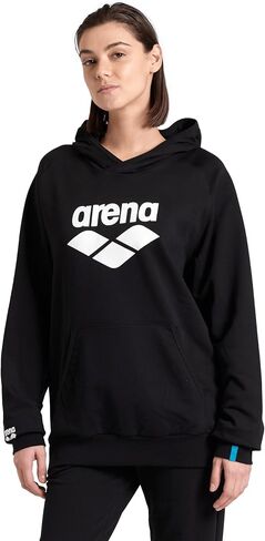 ARENA Unisex Adults Graphic Fleece Hoodie Sweatshirt Regular Fit Front Pocket in Saudi Arabia