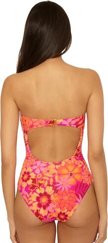 BECCA Women's Copacabana Bandeau One Piece Swimsuit, Adjustable, Bathing Suits in Saudi Arabia