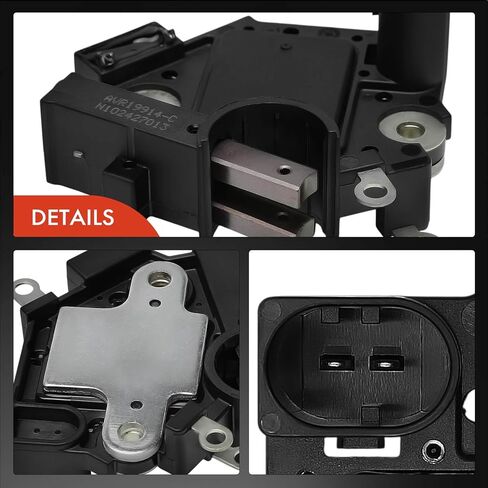 A-Premium Alternator Voltage Regulator Compatible with Porsche Cayenne 2006 4.5L & Volkswagen Touareg 2005-2008 5.0L, 14V B-Circuit 14.25 Vset in Saudi Arabia