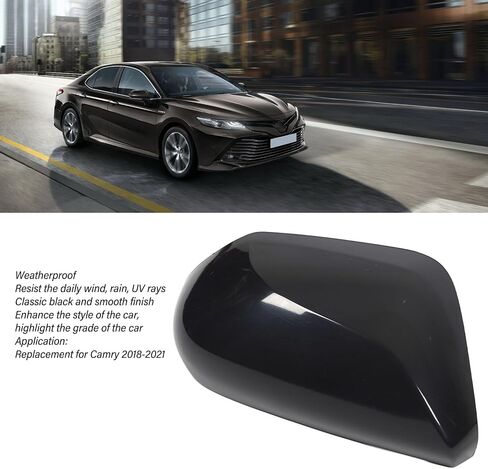 Side Mirror Cover, Rearview Mirror Cover, Crash Mirror Cover Replacement For 2018 to 2021 (Right 87915 06130) in Saudi Arabia