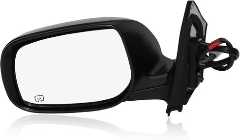 PM Auto Left Driver Side Mirror, Power Heated Paintable Manual Folding View Mirror Replacement For 2009-2013 Toyota Corolla in Saudi Arabia