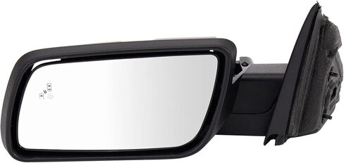 مرآة ذاكرة مسخنة بالطاقة من جانب السائق، طلاء أسود ناعم لتتناسب مع 2013-2019 Ford Flex FO1320622 in Kuwait