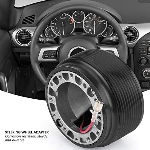 Steering Wheel Adapter, 6 Bolt Hole Steering Wheel Quick Release Racing Hub Adapter Connector for MAZDA 323 MIATA MX3 MX5 MX6 in Saudi Arabia