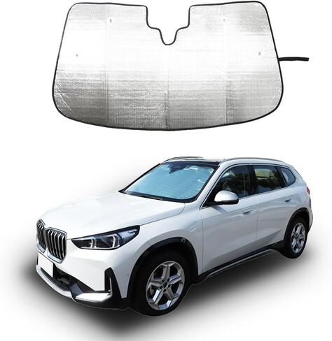 Windshield Sun Shade Compatible with Range Rover Evoque L551 2012-2018, Front Window Sunshade Heat Blocker Visor Protector Reflective Sunshade Keep Your Car Cooler,1PCS in Saudi Arabia