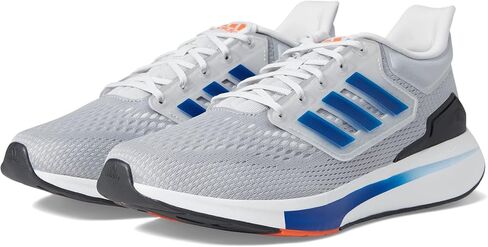 adidas EQ21 Run Halo Silver/Team Royal Blue/Semi Impact Orange 12.5 D (M) in Saudi Arabia